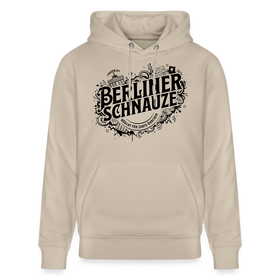 BERLINER SCHNAUZE als Souvenir-Unisex Bio-Hoodie II - Beige