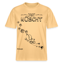 Weihnachten in Berlin 25-JIBT NÜSCHT-unisex Relaxed Fit Bio-T-Shirt II - Hellgelb