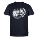BERLINER SCHNAUZE-Männer Premium Bio T-Shirt - Navy