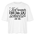 ICK KNUTSCH DIR - Frauen Boxy Bio-T-Shirt - Weiß