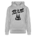 Dit is mir SCHNURZPIEPE-Unisex Bio-Hoodie BIO - Grau meliert