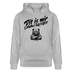 Dit is mir SCHNURZPIEPE-Unisex Bio-Hoodie BIO - Grau meliert