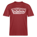 TACHCHEN IHR FLITZPIEPEN- RELAXED FIT Unisex Bio T-Shirt mit Berliner Schnauze - Erdrot