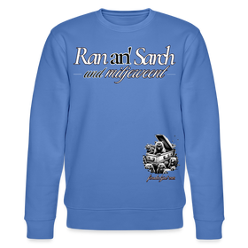 Ran an Sarch-Unisex Bio-Sweatshirt IV - Blau
