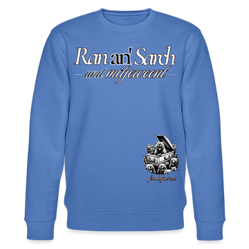 Ran an Sarch-Unisex Bio-Sweatshirt IV - Blau