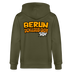 BERLIN ICK LIEB DIR - Unisex Bio-Kapuzenjacke - Khaki
