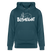 Berliner Spruch-BLÜMERANT-Unisex Bio-Hoodie - Dunkles Petrol