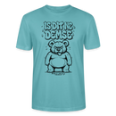 lustiges Berlin Shirt- Sommer-IS DIT NE DEMSE-Unisex T-Shirt - Pastelltürkis