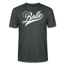 ICK FREU MA WIE BOLLE-Unisex T-Shirt BIO - Anthrazit