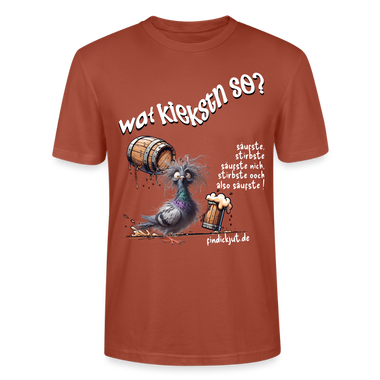KIEKSTN SO?-Unisex T-Shirt II - Terrakotta