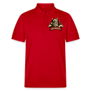 JIBT NÜSCHT zu WEihnachten-Unisex Bio-Poloshirt - Rot