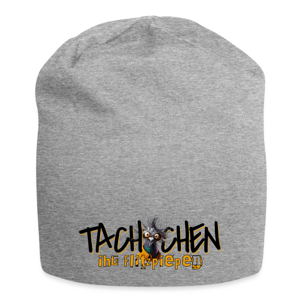 TACHCHEN IHR FLITZPIEPEN - Jersey-Beanie - Grau meliert