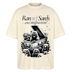 Ran an Sarch-Oversized Unisex Bio T-Shirt I - Weißgrau