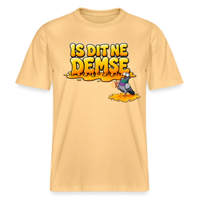 Berlin Shirt-IS DIT NE DEMSE-RELAXED FIT Unisex Organic T-Shirt - Hellgelb