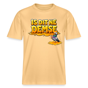 Berlin Shirt-IS DIT NE DEMSE-RELAXED FIT Unisex Organic T-Shirt - Hellgelb