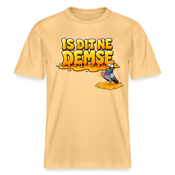 Berlin Shirt-IS DIT NE DEMSE-RELAXED FIT Unisex Organic T-Shirt - Hellgelb