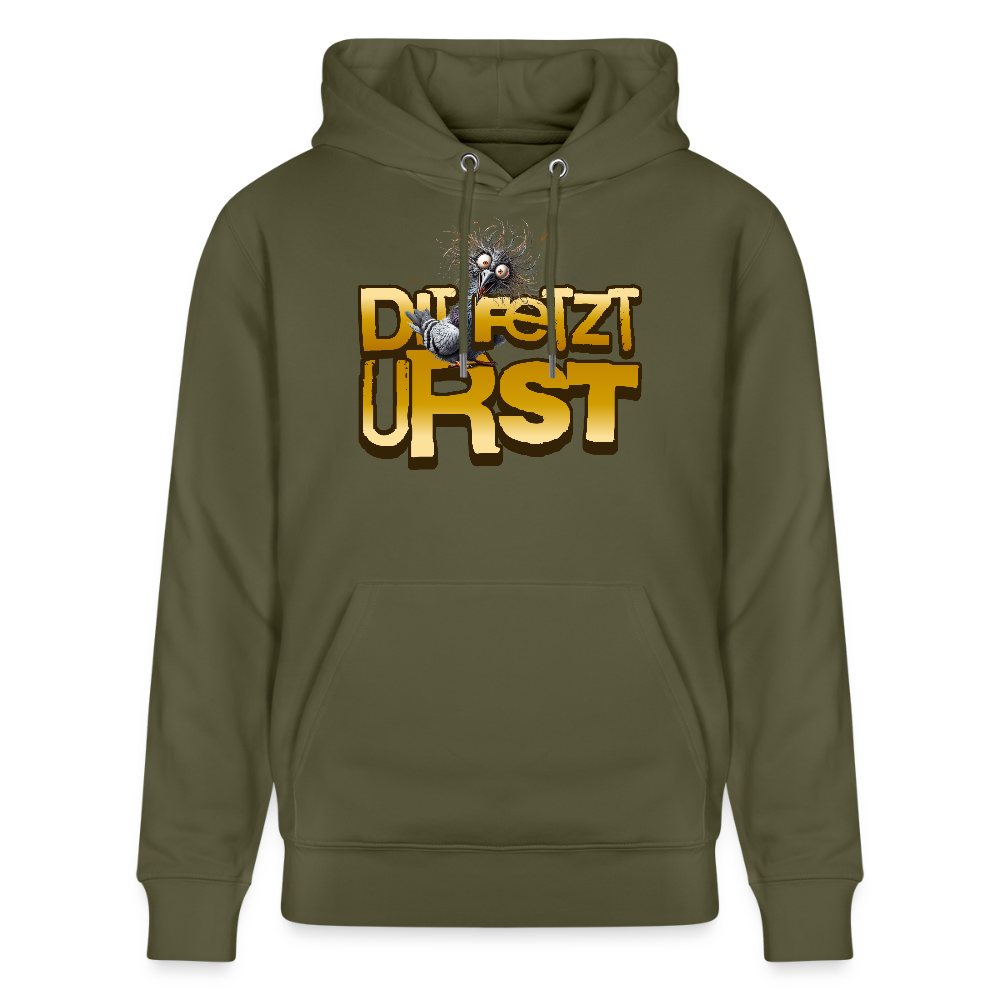 DIT FETZT URST - Unisex Bio-Hoodie - Khaki Grün