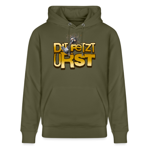 DIT FETZT URST - Unisex Bio-Hoodie - Khaki Grün