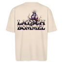 BERLINER LATSCH UND BOMMEL - Unisex Oversize Bio-T-Shirt - Naturweiß