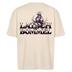 BERLINER LATSCH UND BOMMEL - Unisex Oversize Bio-T-Shirt - Naturweiß