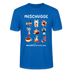 Berliner Verrücktheit-MESCHUGGE-Unisex T-Shirt BIO - Pfauenblau