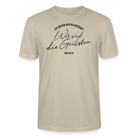 WIR SIND DIE GEILSTEN-Berlin26-Unisex T-Shirt Bio - Beige