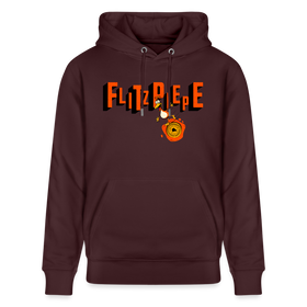 FLITZPIEPE - Unisex Bio-Hoodie - Maroon