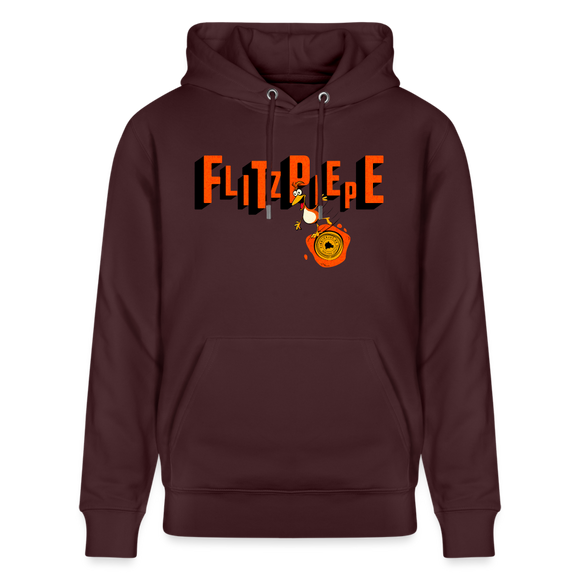 FLITZPIEPE - Unisex Bio-Hoodie - Maroon
