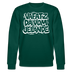 Berliner Kultspruch-VAFATZ DA IM JELÄNDE-Unisex Bio-Sweatshirt - Forest