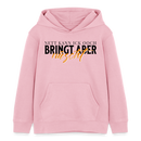 NETT KANN ICK OOCH - Kinder Bio-Hoodie - Hellrosa