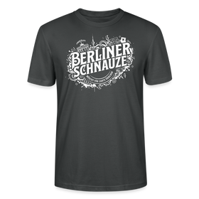 BERLINER SCHNAUZE-Unisex T-Shirt BIO - Anthrazit