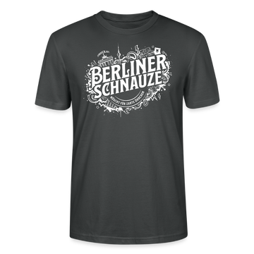 BERLINER SCHNAUZE-Unisex T-Shirt BIO - Anthrazit