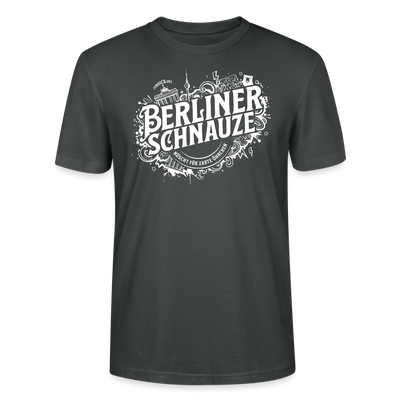BERLINER SCHNAUZE-Unisex T-Shirt BIO - Anthrazit