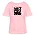 DOLLET DING-Rundhals Frauen Bio-T-Shirt - Hellrosa