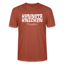 KANNSTE KNICKEN-Unisex T-Shirt  mit echt Berliner Schnauze - Terrakotta