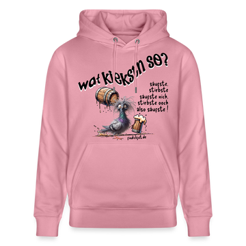 WAT KIEKSTN SO - Unisex Bio-Hoodie - Lila Traum