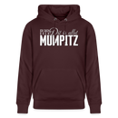 MUMPITZ-Unisex Bio-Hoodie-dunkel - Maroon