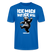 ICK MACH WAT ICK WILL-Unisex T-Shirt BIO IV - Pfauenblau