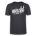 Berlin Shirt-NÜSCHT DARF ICK-Unisex T-Shirt mit Berliner Schnauze - Dunkles Graublau
