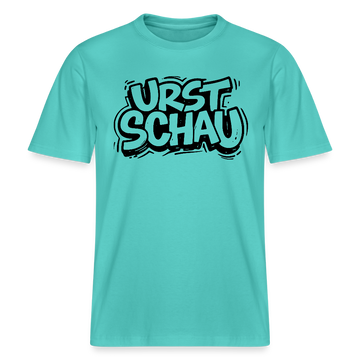 Ostalgie- RELAXED FIT Unisex Bio T-Shirt-URST SCHAU - Poolblau
