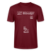 DIT ESKALIERT EH- Unisex T-Shirt BIO - Burgunderrot