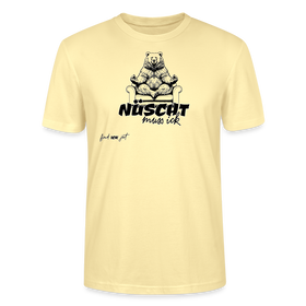NÜSCHT MUSS ICK- Unisex T-Shirt BIO - Creme