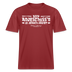Berliner Spuch-Berliner Lob-NICH ANJESCHISSN-RELAXED FIT Unisex Organic T-Shirt - Erdrot
