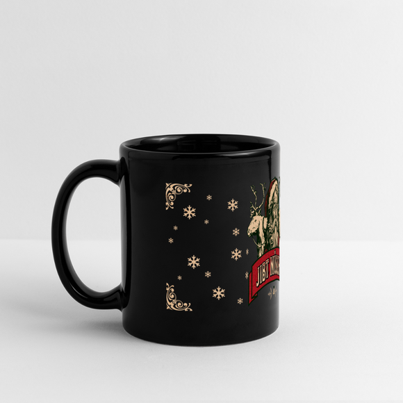 JIBT NÜSCHT - Panoramatasse - Schwarz