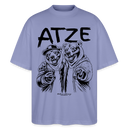 ATZE-Berlin Shirt-Oversized Unisex Bio T-Shirt - Violett
