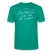 NACHTIGALL ICK HÖR DIR TRAPSEN-Unisex T-Shirt BIO - Blaugrün