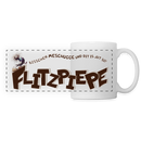 BERLINER FLITZPIEPE - Panoramatasse - Weiß