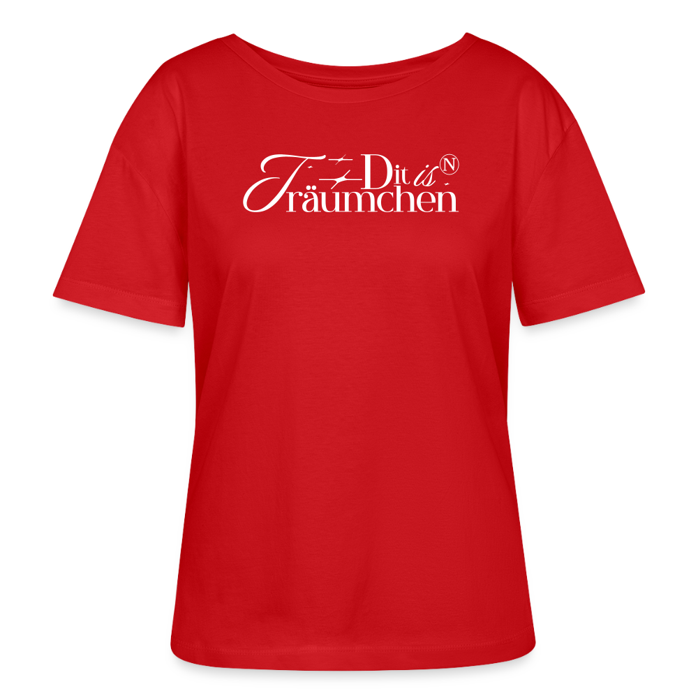 TRÄUMCHEN-Rundhals Frauen Bio-T-Shirt - Rot