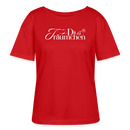 TRÄUMCHEN-Rundhals Frauen Bio-T-Shirt - Rot