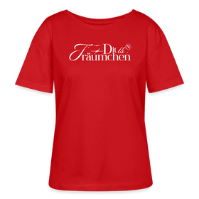 TRÄUMCHEN-Rundhals Frauen Bio-T-Shirt - Rot